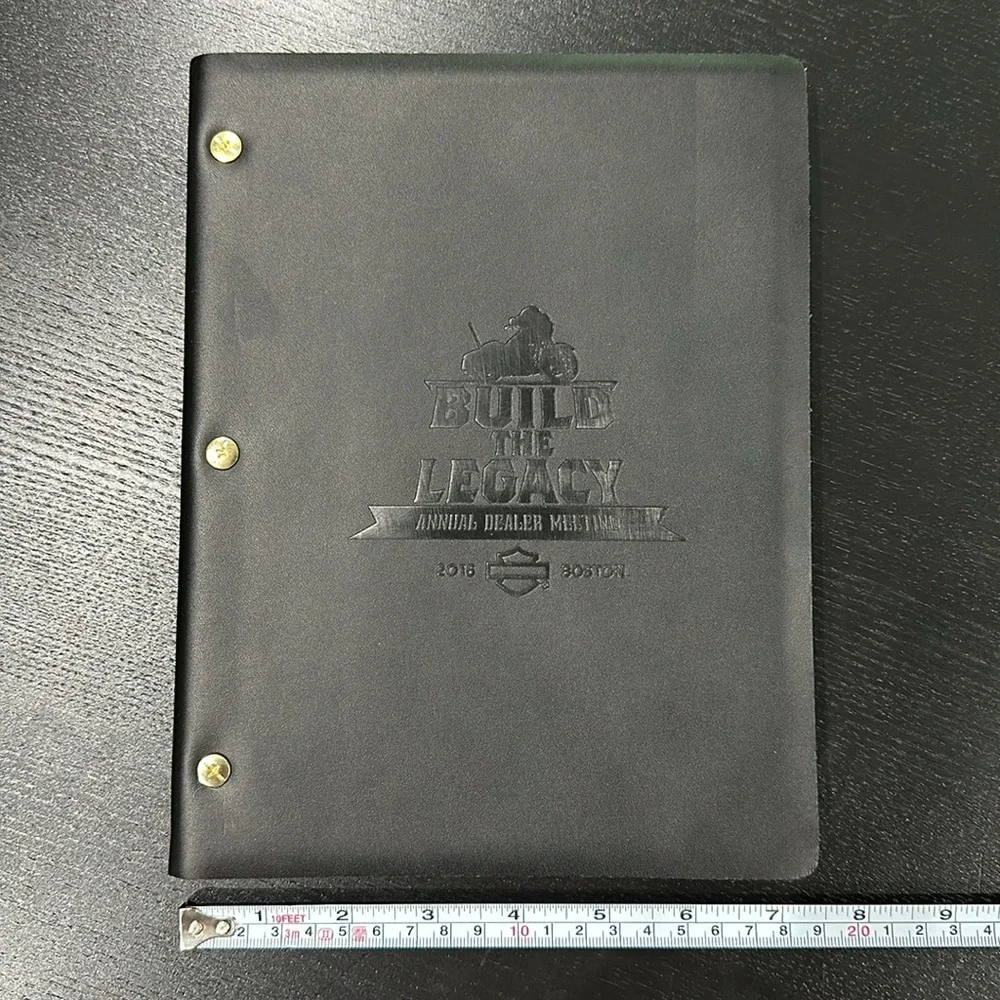 Harley-Davidson Leather Cover Notebook
